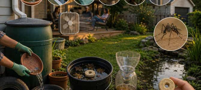 El método casero para reducir mosquitos sin electricidad ni productos químicos fuertes.