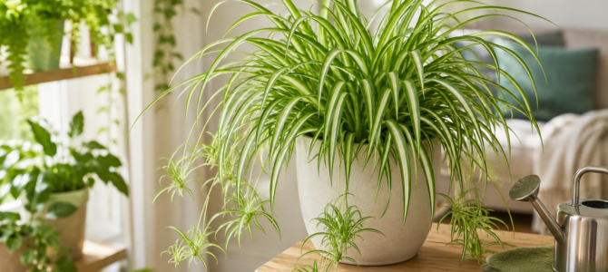 Planta araña: cuidados sencillos para mantenerla saludable y fuerte. Planta araña: cuidados sencillos para mantenerla saludable y fuerte.