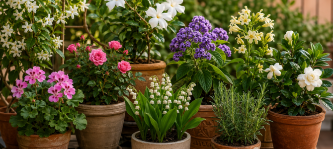 9 flores perennes y aromáticas que puedes cultivar fácilmente en macetas. 9 flores perennes y aromáticas que puedes cultivar fácilmente en macetas.