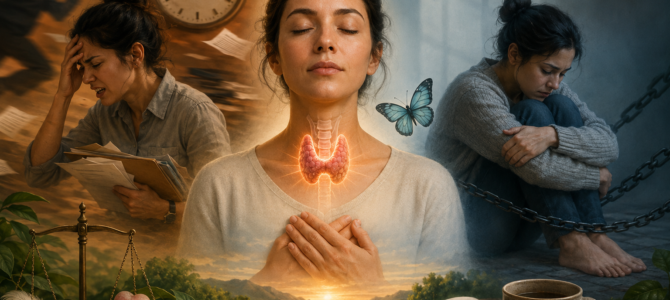 Tiroides y emociones: reflexiones sobre bienestar emocional y creencias de la biodescodificación.
