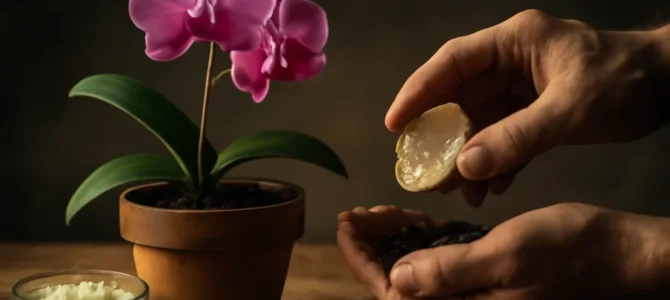 Cómo usar cáscara de huevo y arroz en el cuidado de las orquídeas