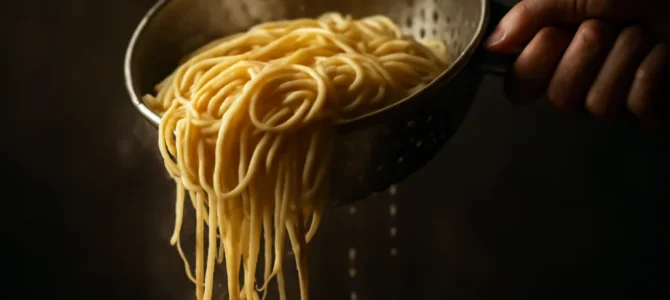 Por que no conviene enjuagar la pasta despues de colarla Por que no conviene enjuagar la pasta despues de colarla