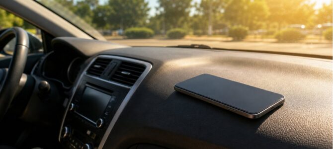 Por qué no conviene dejar el celular en ciertas partes del auto cuando hace calor Por qué no conviene dejar el celular en ciertas partes del auto cuando hace calor
