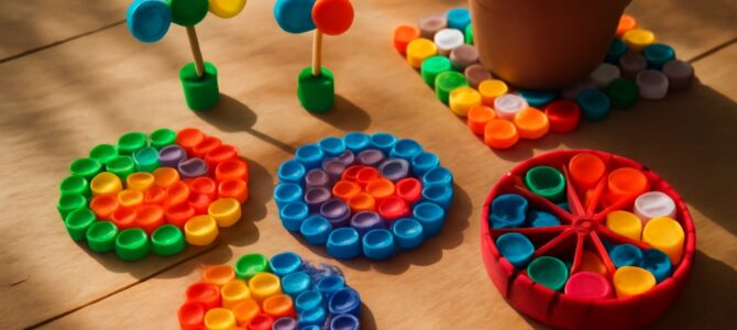 Cómo reutilizar tapas de botellas plásticas en proyectos prácticos para el hogar