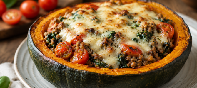 Cómo hacer Calabaza Rellena al estilo Italiano con resultado increíble