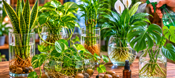 6 plantas que puedes cultivar en agua de forma segura y cómo evitar problemas con los mosquitos.