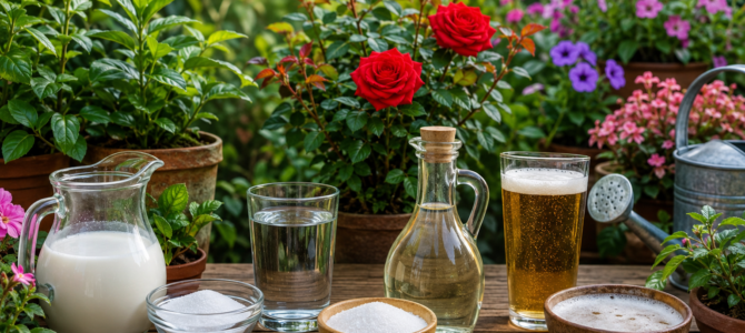 4 abonos caseros súper potentes para que tus plantas crezcan más fuertes y saludables.