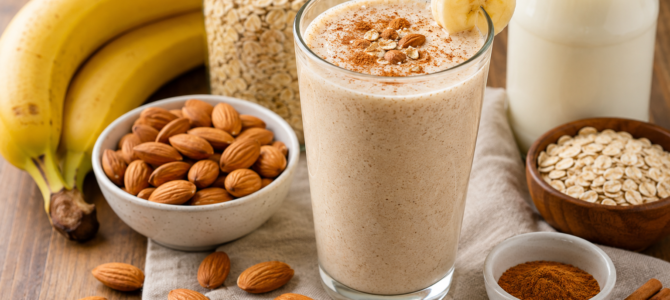 Qué sucede al combinar bananas con almendras en una misma preparación.