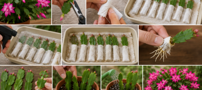 Cactus de Navidad: un truco sencillo para estimular su crecimiento y favorecer una floración saludable.