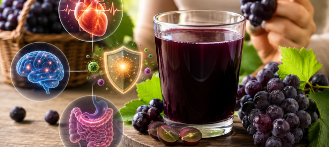 Lo que los especialistas recomiendan saber sobre el consumo de jugo de uva y sus posibles efectos en el organismo.