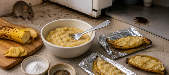 La banana que muchos usan en casa para ayudar a mantener alejados a los ratones de forma natural. La banana que muchos usan en casa para ayudar a mantener alejados a los ratones de forma natural.