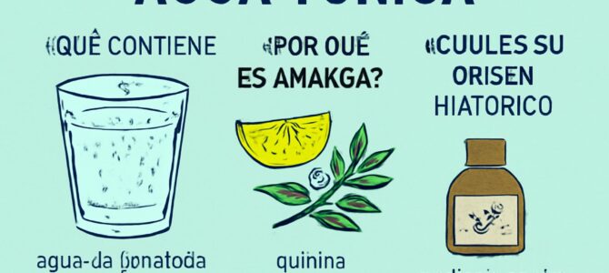 Agua tónica: qué contiene, por qué es amarga y cuál es su origen histórico