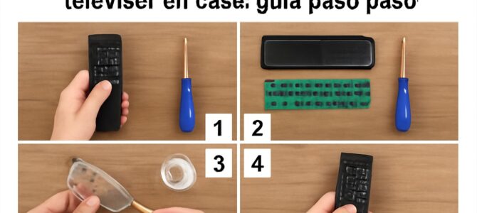 Cómo reparar el control remoto del televisor en casa: guía paso a paso Cómo reparar el control remoto del televisor en casa: guía paso a paso
