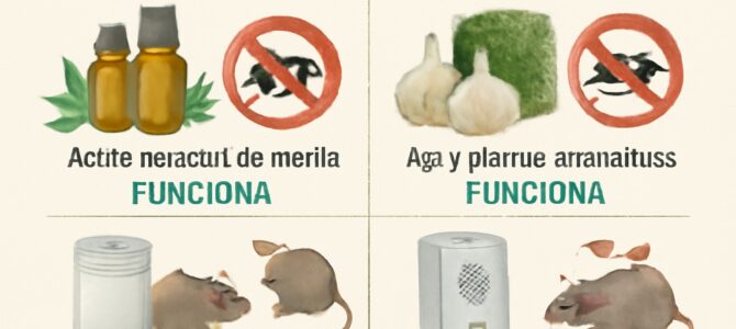 Métodos caseros para repeler ratas: qué funciona y qué dice la experiencia práctica