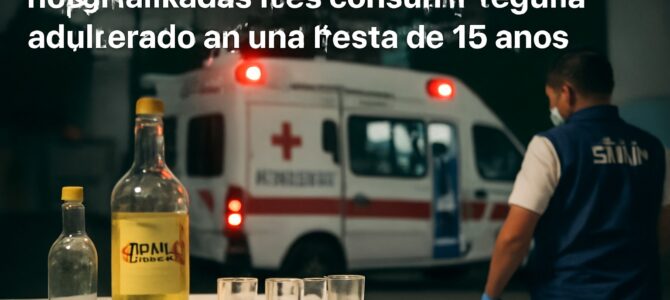 Tragedia en México: tres muertos y 14 hospitalizados tras consumir tequila adulterado en una fiesta de 15 años