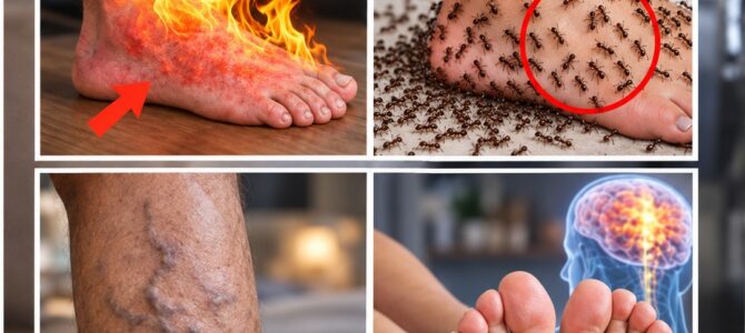 8 señales tempranas de cambios en los nervios que suelen empezar en los dedos de los pies