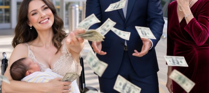 A cinco días de la cesárea, su marido le dio unos pesos y se fue en su auto con la suegra