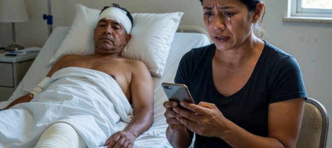 Cuidé a mi esposo en el hospital después de que me dejó por otra, y ella jamás apareció