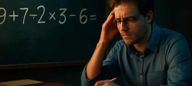 El acertijo matemático que confunde al 99% de las personas: aprende a resolverlo correctamente El acertijo matemático que confunde al 99% de las personas: aprende a resolverlo correctamente