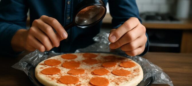 Encontró un objeto extraño dentro de una pizza congelada: la explicación que resolvió el misterio Encontró un objeto extraño dentro de una pizza congelada: la explicación que resolvió el misterio