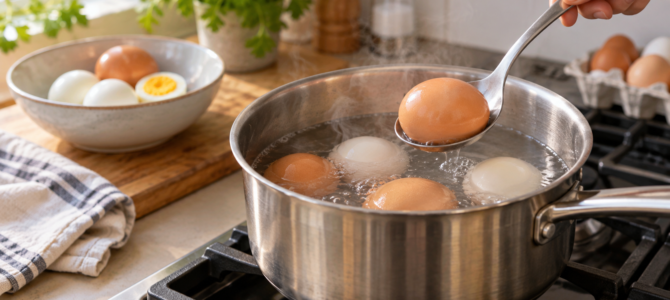 ¿Hervir los huevos de esta manera es dañino? Lo que realmente importa para cocinarlos con seguridad