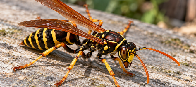 Qué hacer si tu hijo es picado por una avispa papelera (Polistes canadensis): guía práctica para padres