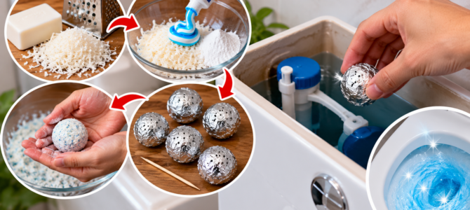 El truco del papel aluminio en el inodoro: cómo preparar unas bolitas aromáticas para el baño El truco del papel aluminio en el inodoro: cómo preparar unas bolitas aromáticas para el baño