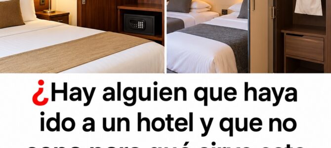 Esa bolsita de tela que cuelga en el armario del hotel: para qué sirve realmente