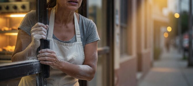 Cada madrugada alguien dejaba una bolsa frente a la panadería. Cuando vimos quién era, el barrio entero se quedó en silencio