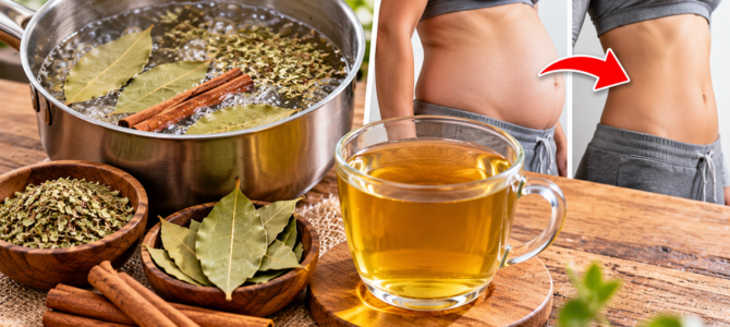 Mezcla canela, laurel y orégano: cómo preparar esta infusión casera para la hinchazón abdominal