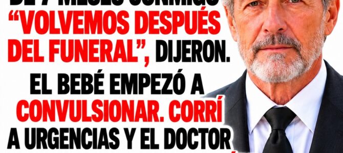 Dejaron a su bebé en mi puerta y me dijeron que volverían después del funeral