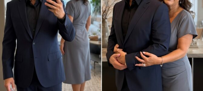El traje azul marino de mi cumpleaños número cincuenta