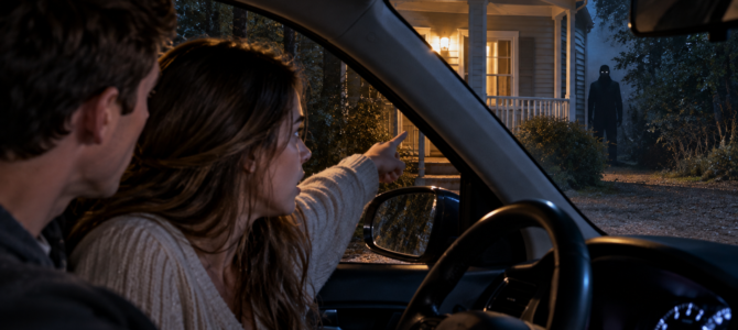 Mi esposa asegura que puede ver personas que ya murieron. Una noche, mientras estábamos dentro del automóvil, vio algo que la dejó completamente paralizada