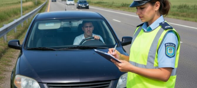 Iba a multarlo por exceso de velocidad, pero una cicatriz en su sien lo cambió todo