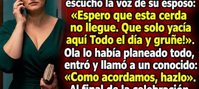 Su marido la llamó cerda a sus espaldas: ella no entró al restaurante, hizo una llamada y todo cambió