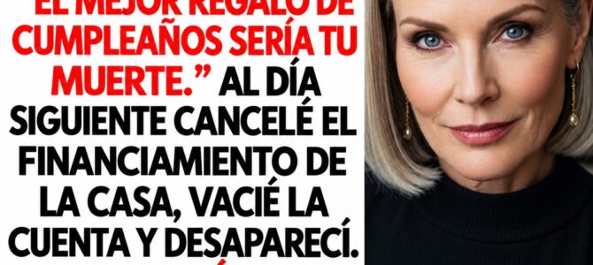 Mi hija deseó mi muerte en su cumpleaños, así que desaparecí: lo que pasó después la dejó sin palabras