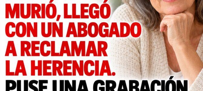 Mi hija se negó a cuidar a su padre enfermo y luego llegó con un abogado: la grabación sobre la mesa la dejó pálida Mi hija se negó a cuidar a su padre enfermo y luego llegó con un abogado: la grabación sobre la mesa la dejó pálida
