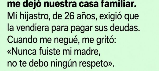 Mi hijastro gritó que nunca fui su madre, pero lo que encontré detrás de su armario me dejó sin palabras Mi hijastro gritó que nunca fui su madre, pero lo que encontré detrás de su armario me dejó sin palabras