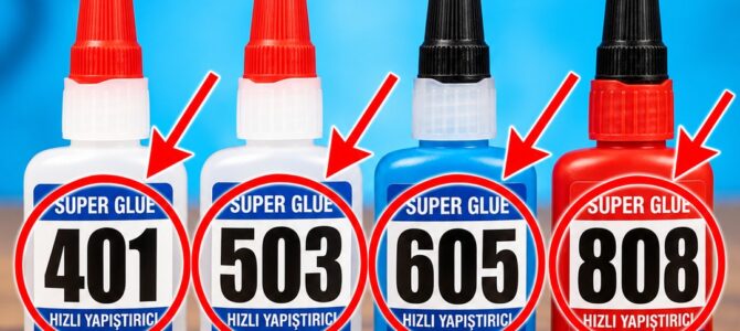 ¿Qué significan realmente los números de los envases de pegamento instantáneo?