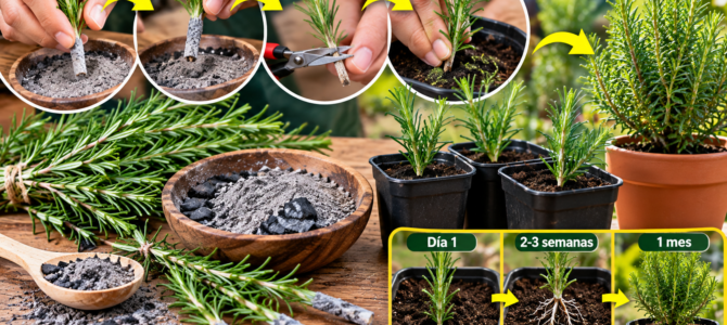 Cómo reproducir romero con esquejes y ceniza: el sencillo truco para tener nuevas plantas en casa