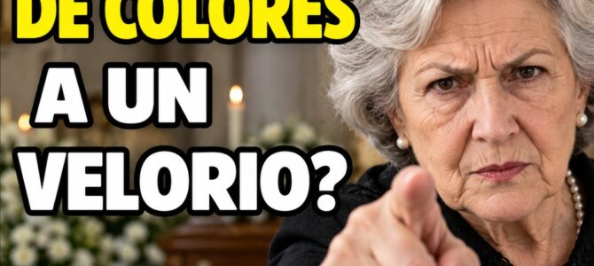 ¿Se puede ir de colores a un velorio? La respuesta que muchos no esperan