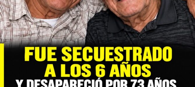 Fue secuestrado a los 6 años y desapareció durante 73 años: un test de ADN reveló la verdad Fue secuestrado a los 6 años y desapareció durante 73 años: un test de ADN reveló la verdad