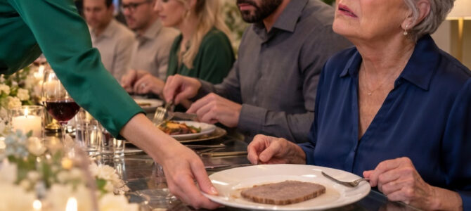 A los 73 años me sirvieron sobras frías en la cena de mi hijo y al amanecer el banco me mostró lo que habían intentado hacer A los 73 años me sirvieron sobras frías en la cena de mi hijo y al amanecer el banco me mostró lo que habían intentado hacer