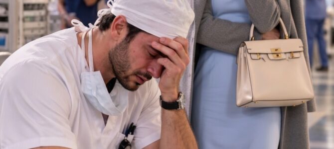 Fui a darle una sorpresa a mi esposo en el hospital, y su colega me preguntó: “¿No te dijo nada?”